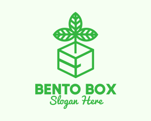 Green Plant Box logo design