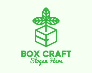 Packaging - Green Plant Box logo design