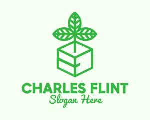 Green Plant Box logo design