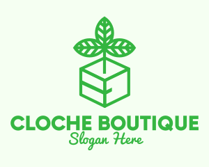 Green Plant Box logo design