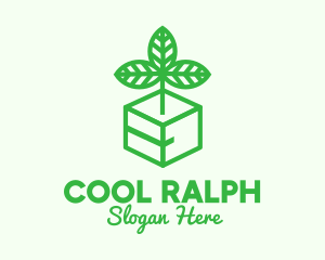 Green Plant Box logo design