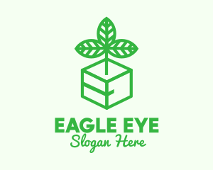 Green Plant Box logo design