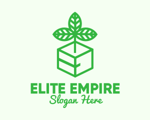 Green Plant Box logo design