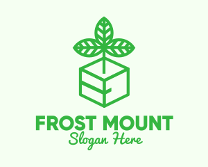 Green Plant Box logo design