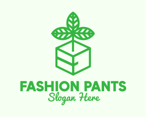 Green Plant Box logo design