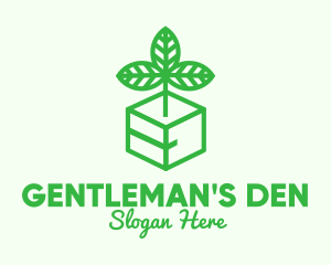 Green Plant Box logo design