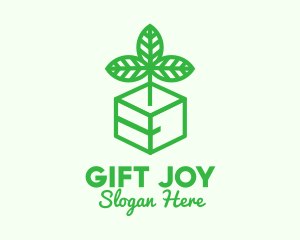 Green Plant Box logo design