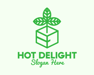 Green Plant Box logo design