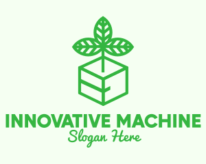 Green Plant Box logo design