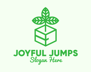 Green Plant Box logo design