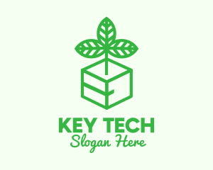 Green Plant Box logo design