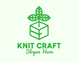 Green Plant Box logo design