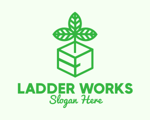 Green Plant Box logo design