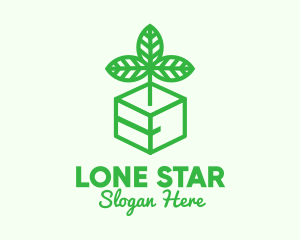 Green Plant Box logo design