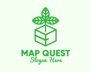 Green Plant Box logo design