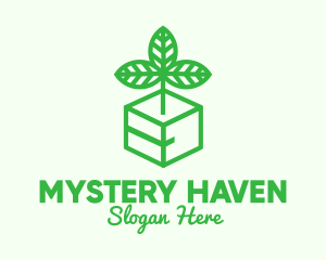 Green Plant Box logo design