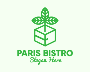 Green Plant Box logo design