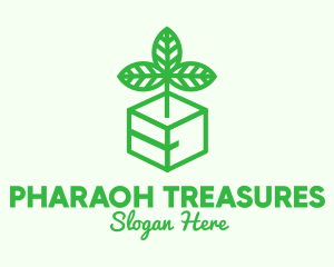 Green Plant Box logo design