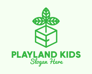 Green Plant Box logo design