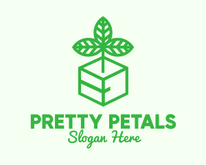 Green Plant Box logo design