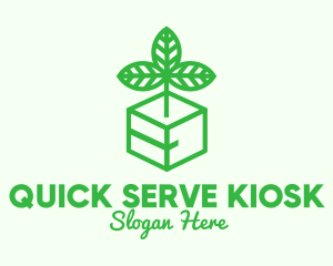 Green Plant Box logo design