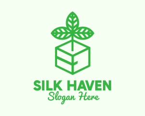 Green Plant Box logo design