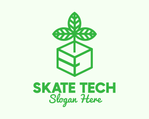 Green Plant Box logo design