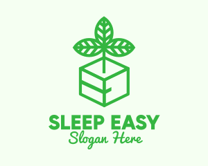 Green Plant Box logo design