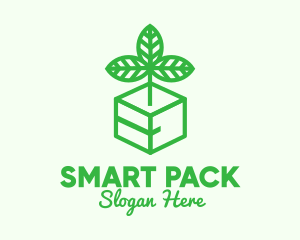 Packaging - Green Plant Box logo design