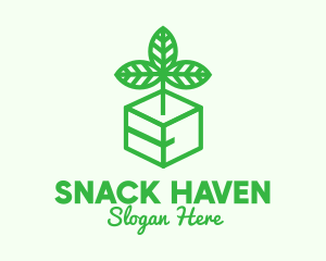 Green Plant Box logo design