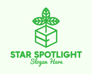 Green Plant Box logo design