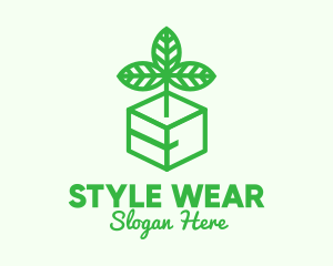 Green Plant Box logo design