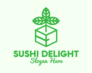 Green Plant Box logo design