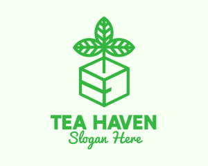 Green Plant Box logo design