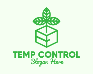 Green Plant Box logo design