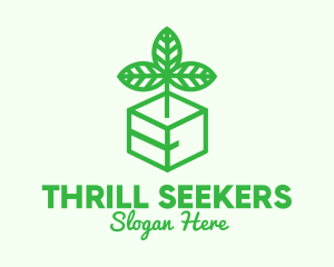 Green Plant Box logo design