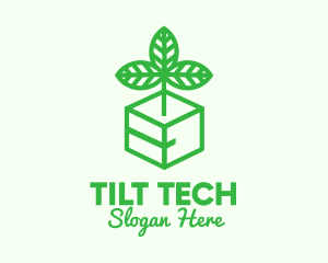 Green Plant Box logo design