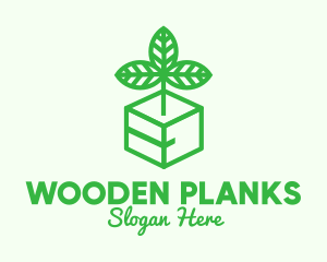 Green Plant Box logo design