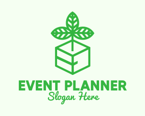 Green Plant Box logo design