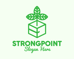 Horticulture - Green Plant Box logo design