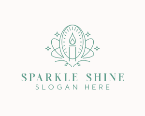 Scented Candlelight Decor logo design