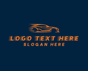 Super Car - Auto Car Racer logo design