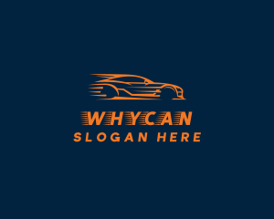 Auto Car Racer Logo