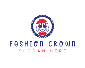 Fashion Lady Beret logo design