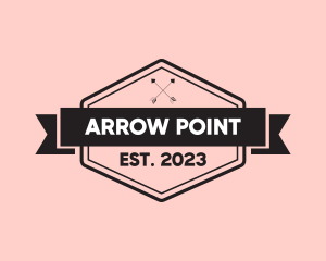 Archer - Archer Arrow Banner logo design