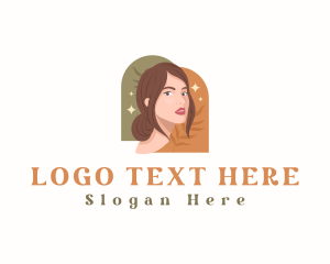 Natural - Woman Beauty Nature logo design