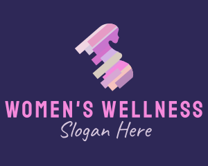 Gynecologist - Colorful Pregnant Woman logo design