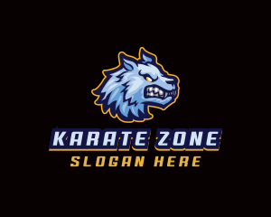 Karate - Wolf Beast Gaming logo design