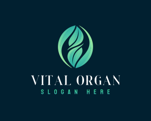 Vegan Leaf Organic logo design