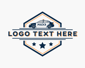 Restraints - Police Car Vehicle logo design
